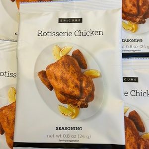5 pkg Epicure Rotisserie Chicken  Seasoning-Gluten Free